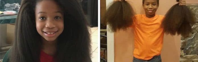 Esse garoto deixou seu cabelo crescer por 2 anos para fazer perucas para crianças com câncer