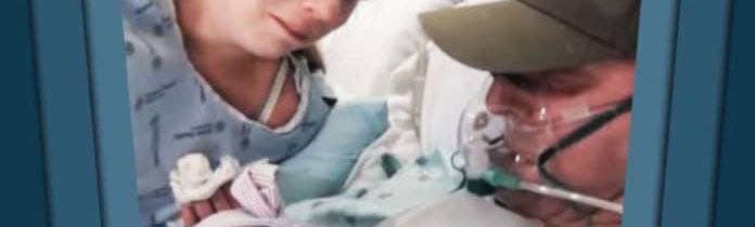 Mulher induz parto 15 dias antes, para que seu marido com câncer terminal pudesse conhecer sua filha