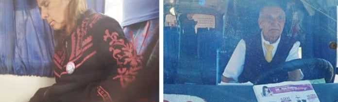 Motorista de 72 anos leva sua esposa doente para trabalhar com ele todos os dias porque ninguém pode cuidar dela