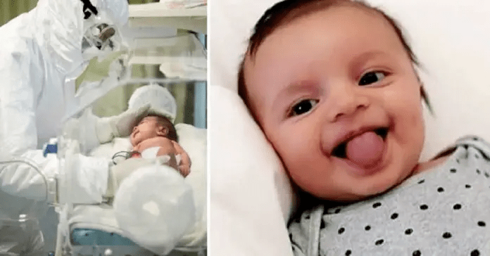 Bebê vence o coronavírus depois de lutar 50 dias e dá esperança ao mundo