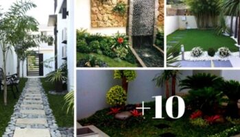 14 ideias para renovar o seu quintal pequeno gastando muito pouco