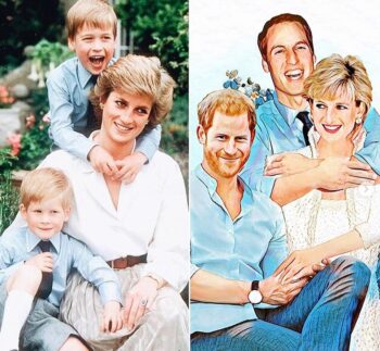 Artista criativa imagina vida para a família real se Diana ainda estivesse viva