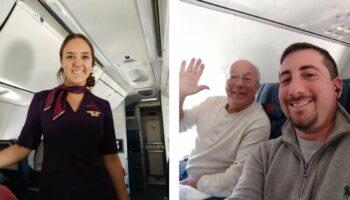 Pai compra 6 voos para passar o Natal com sua filha comissária de bordo