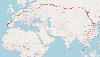 A viagem de trem mais longa do mundo