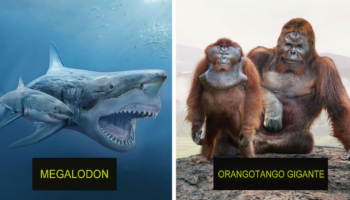 15 comparações de tamanho de animais extintos com os modernos