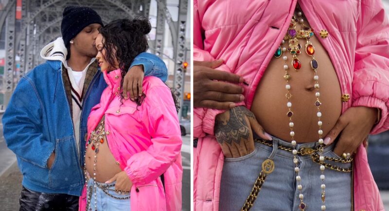 Rihanna anuncia sua primeira gravidez com ASAP Rocky