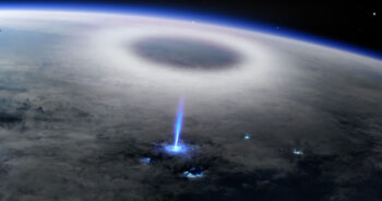 Misterioso raio azul vindo da Terra é registrado pela Estação Espacial Internacional