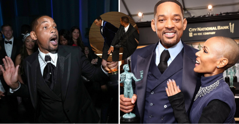 Will Smith comemora seu prêmio de “Melhor Ator” após bater em Chris Rock no Oscar
