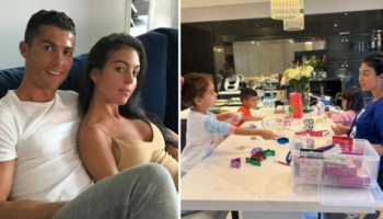 Georgina recebe “salário” milionário de Cristiano Ronaldo só por cuidar de seus 4 filhos