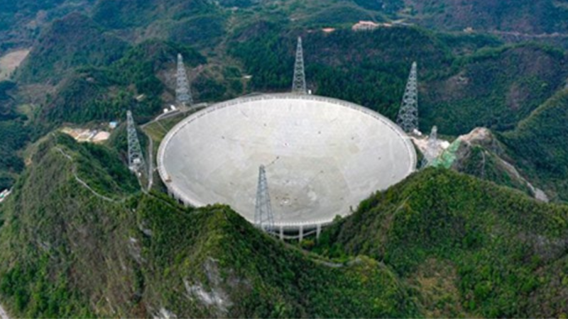 Astrônomos chineses dizem ter detectado possíveis sinais de “civilização extraterrestre”