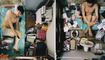 A vida e o cotidiano das pessoas que moram em apartamentos de 4m² na Coreia do Sul retratadas pelo fotógrafo SimKyundong