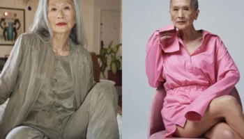 Modelo brasileira de 71 anos conquista elogios e encanta com sua beleza