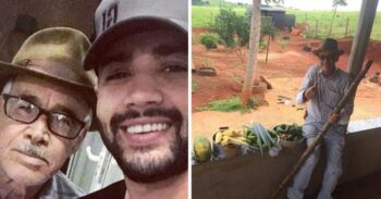 Pai de Gusttavo Lima vive vida simples no interior: “A verdadeira felicidade está nas coisas simples da vida”