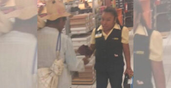 Mulher compra sapatos para homem que perguntou se vendiam calçados usados