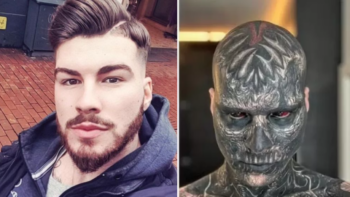 Jovem influencer exibe antes e depois de tatuagens e a transformação impressiona