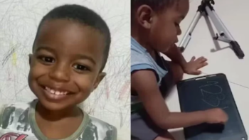 Menino baiano de apenas 2 anos aprendeu a ler, escrever e falar inglês, coreano e russo