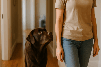 O que significa quando seu cachorro segue você para todos os lugares, de acordo com um veterinário